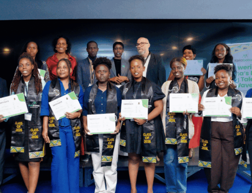 Abschlussfeier des Data Analytic Training Programms in Ruanda